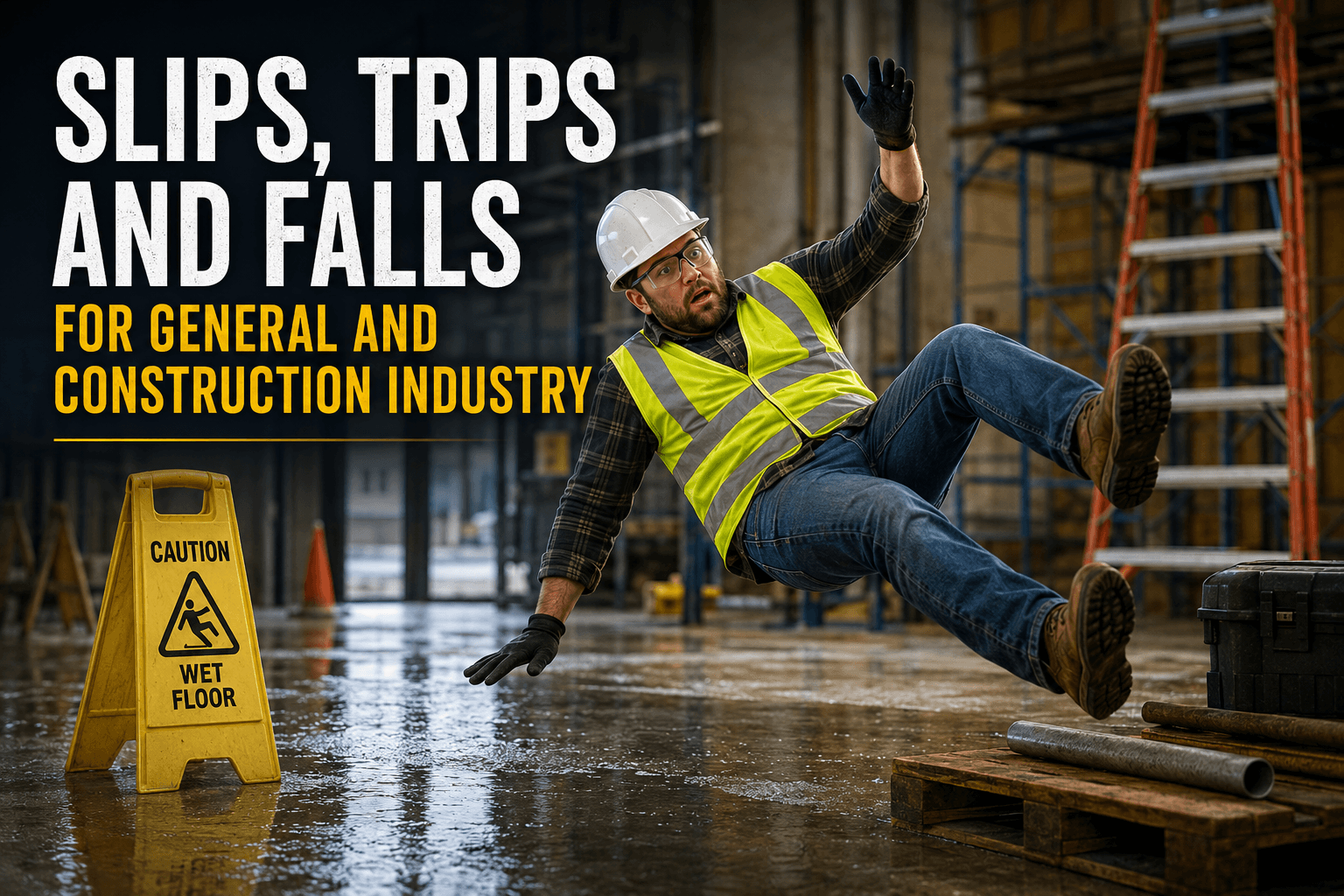 Slips, Trips and Falls for General and Construction Industry