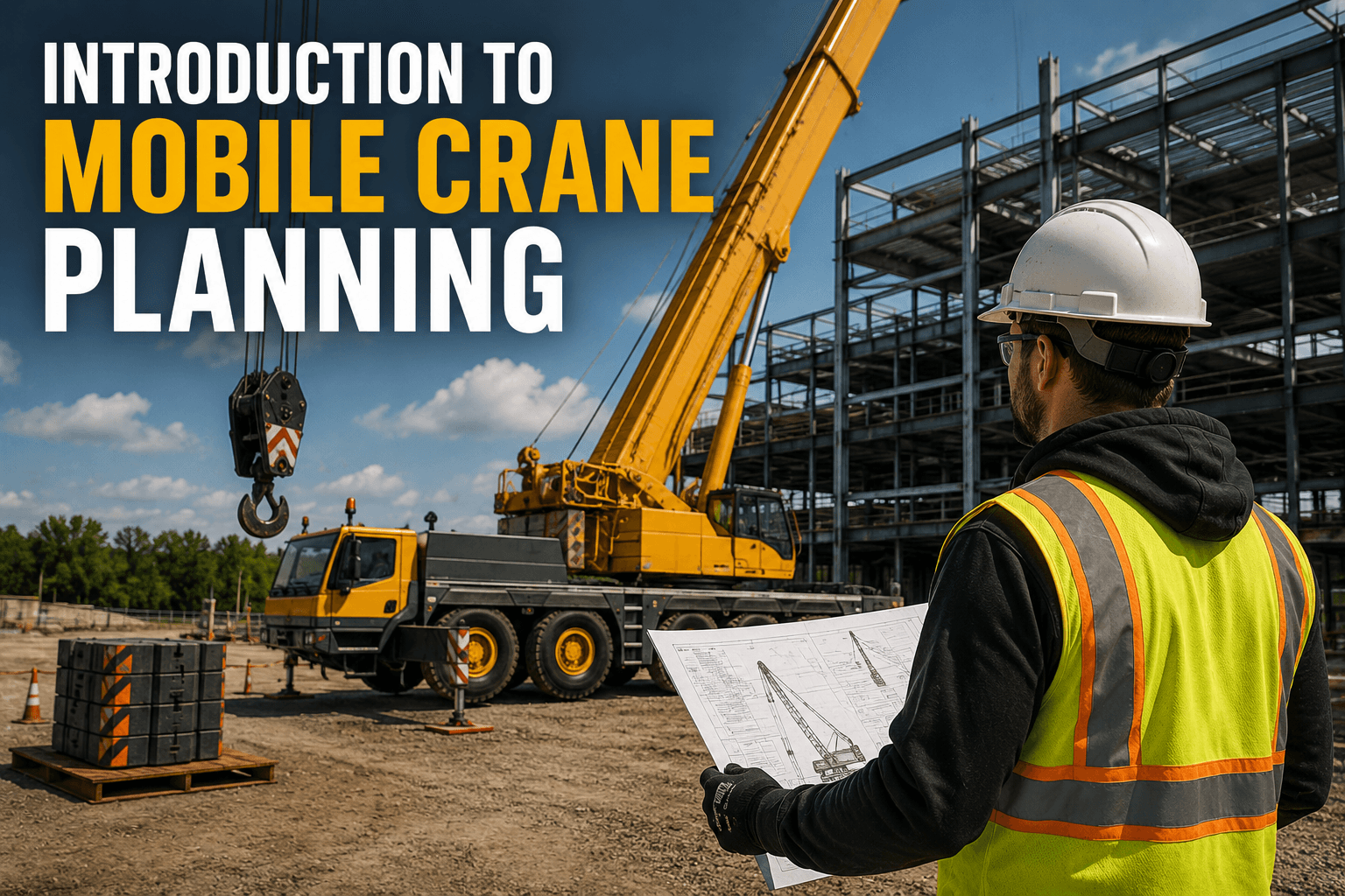 Introduction to Mobile Crane Planning