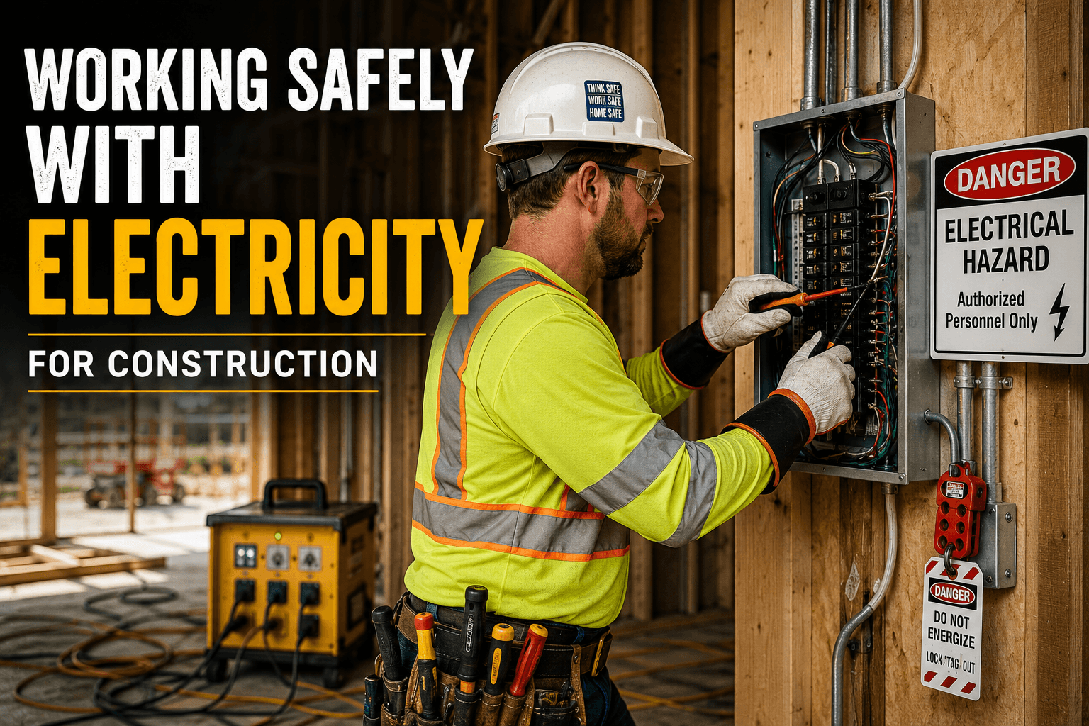 Working Safely with Electricity for Construction