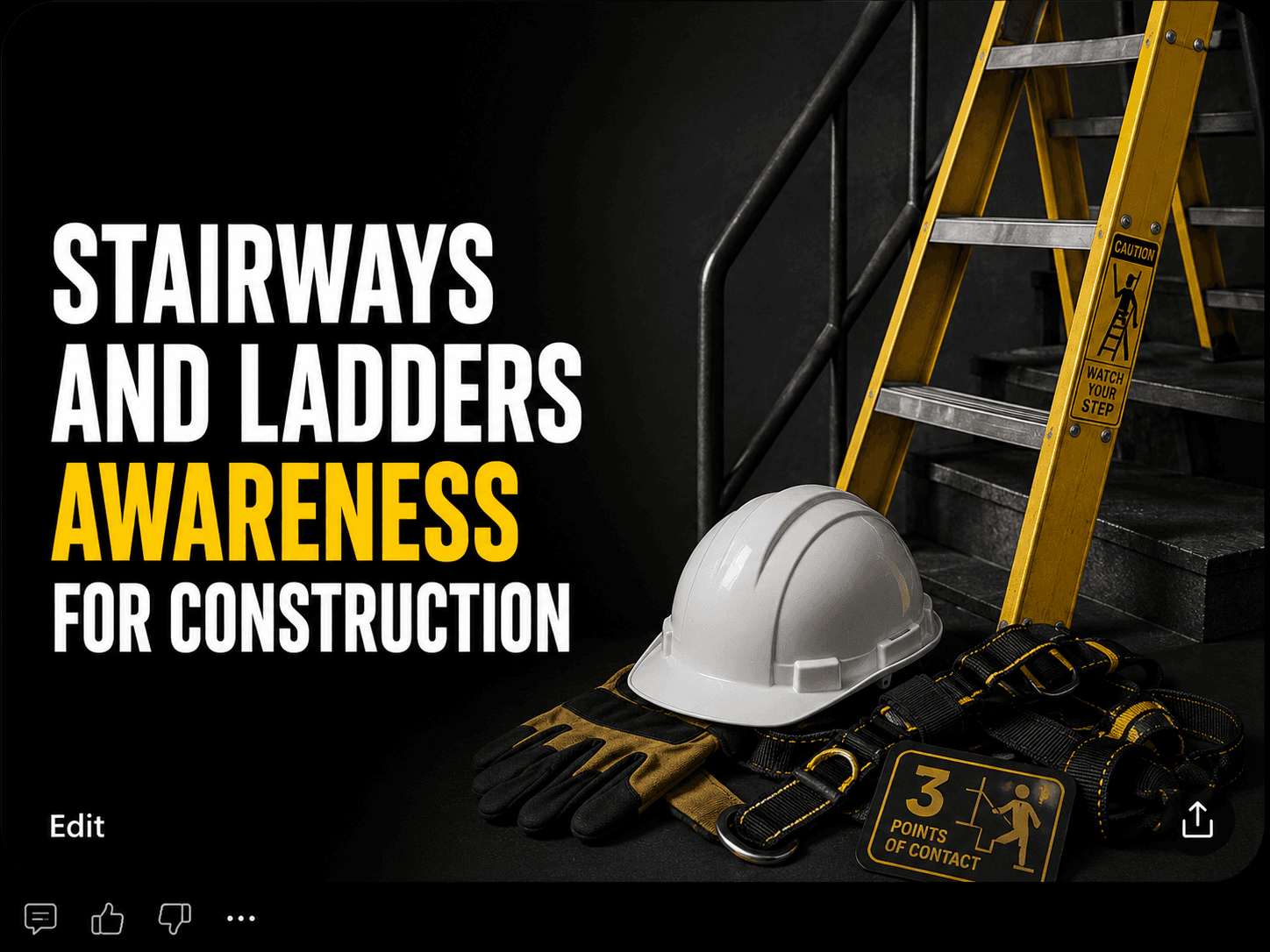 Stairways And Ladders Awareness for Construction